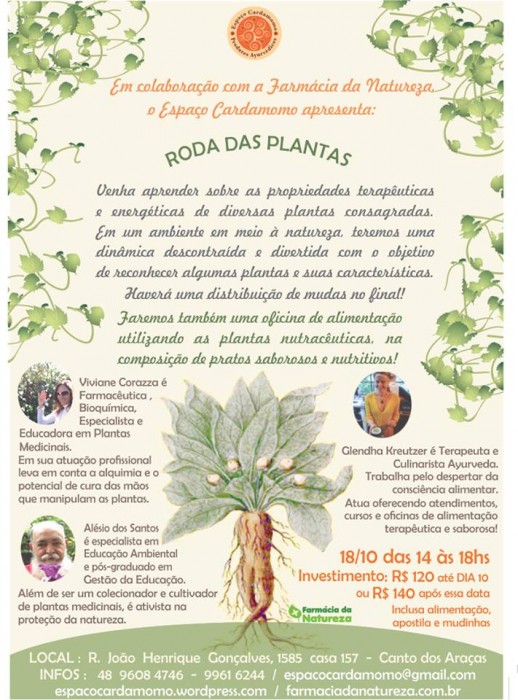 Você está visualizando atualmente Roda das Plantas