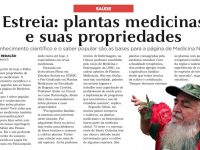 Plantas medicinais e suas propriedades- Folha Desbravador