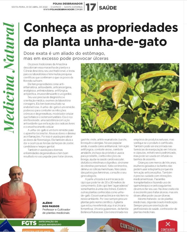 Você está visualizando atualmente Unha-de-gato
